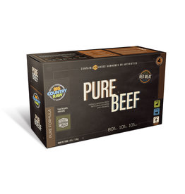 Big Country Raw BCR CARTON - 4x1lb - Pure Beef