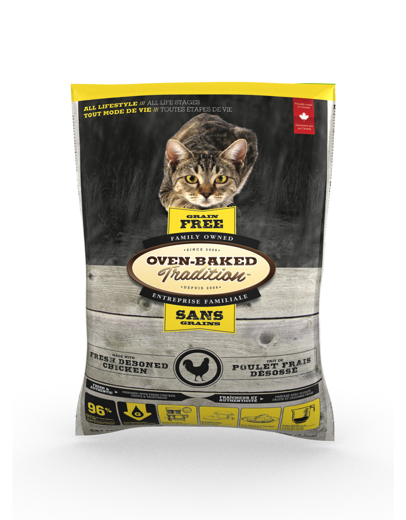 Oven Baked Tradition OBT Cat GF Chicken 2.5lb