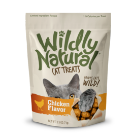 Fruitables Fruitables WildlyNatural Crunchy Cat Treats - Chicken 2.5oz