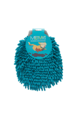 MessyMutts MessyMutts Chenille Grooming Mitt - Blue