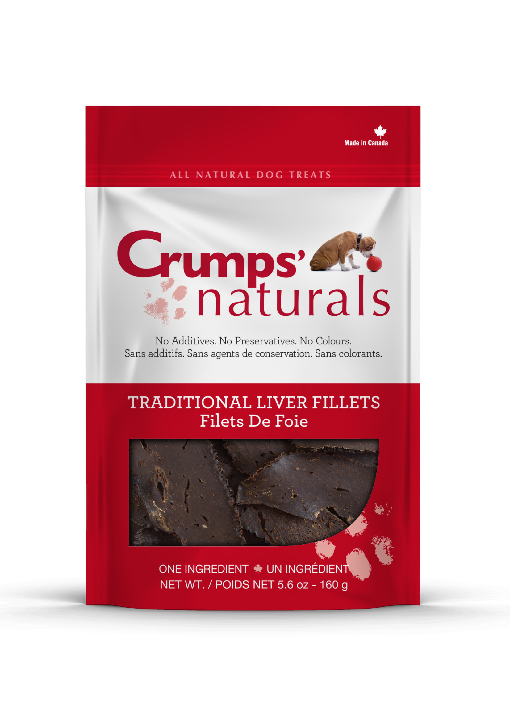Crumps CRUMPS Baked Liver Fillet Treats 160g