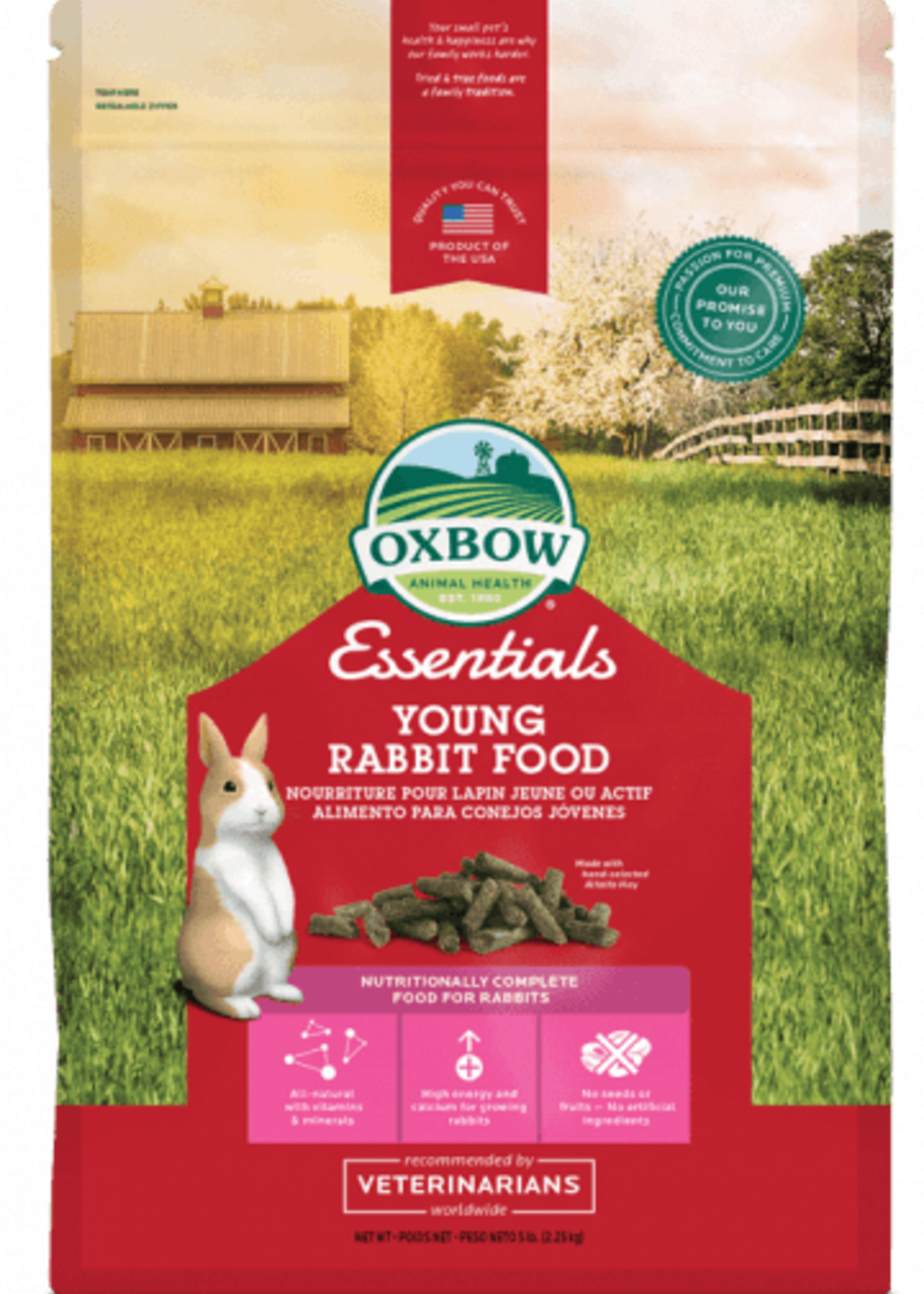 OXBOW Oxbow - Essentials Young Rabbit 5lb