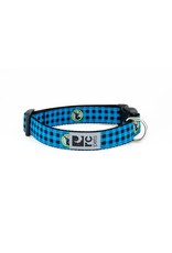 RC PETS RC Pets - Clip Collar L - Blue Buffalo Plaid