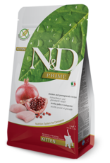 Natural+Delicious (farmina) N+D CAT Chicken & Pomegranite KITTEN 3.3lb