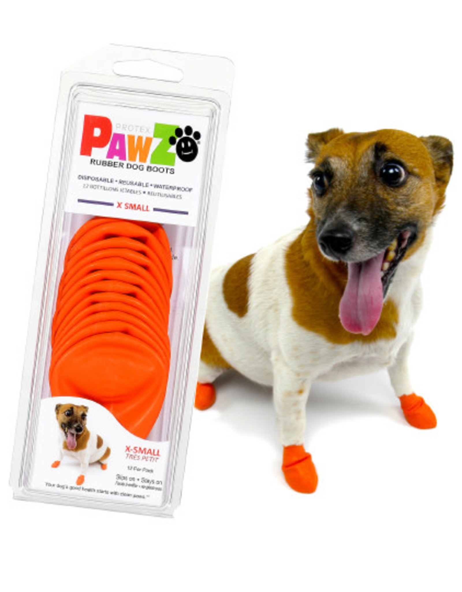 PAWZ PAWZ Boots - XSmall (orange)