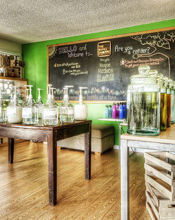 Inside The Refill Shoppe's first location