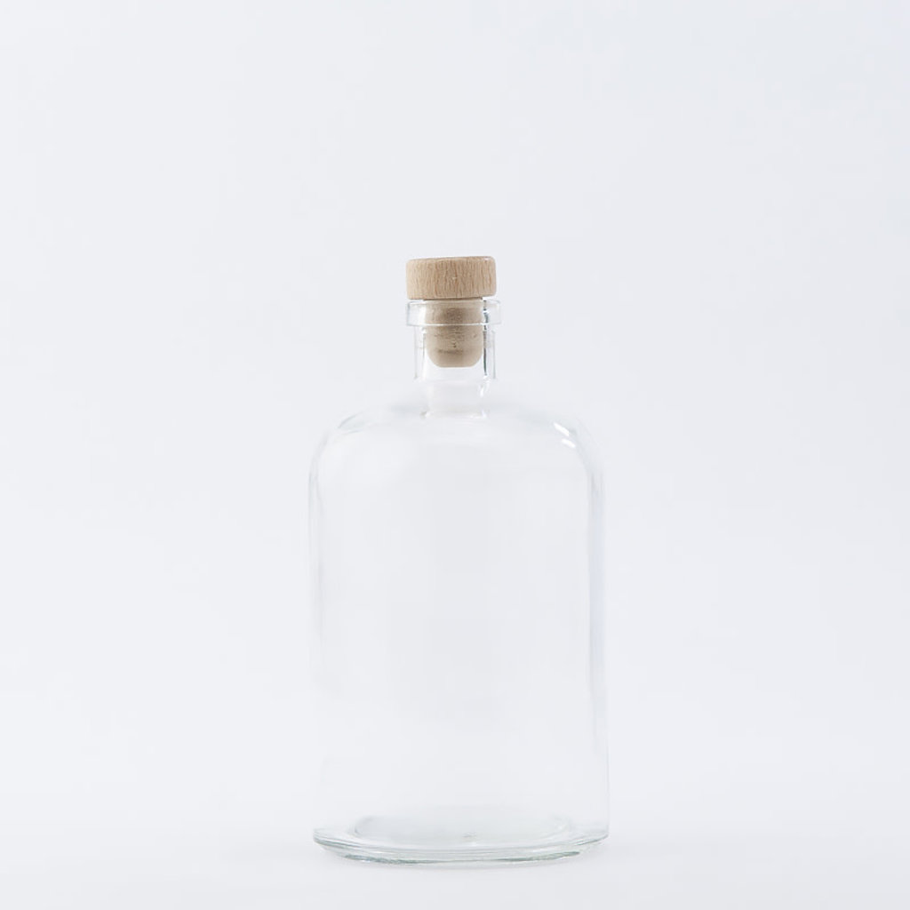 • 26 oz Apothecary Bottle / Wood Top