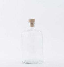 • 26 oz Apothecary Bottle / Wood Top