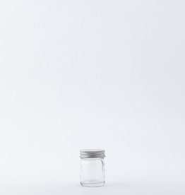 • 1 oz Glass Jar / Aluminum Cap