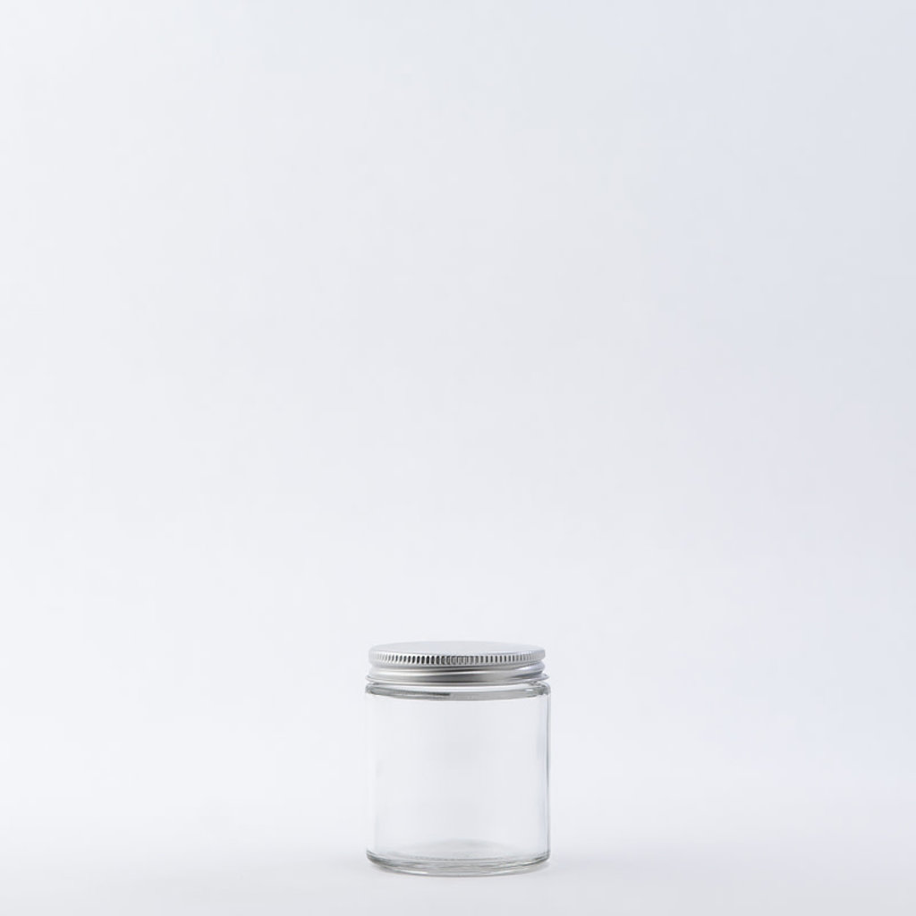 • 4 oz Glass Jar / Aluminum Cap