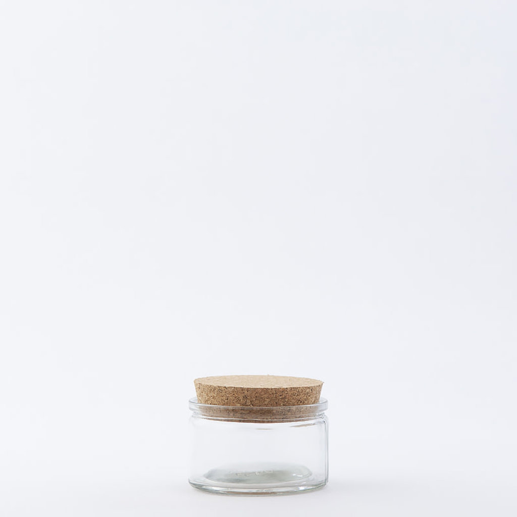 4 oz Glass Jar Cork Top