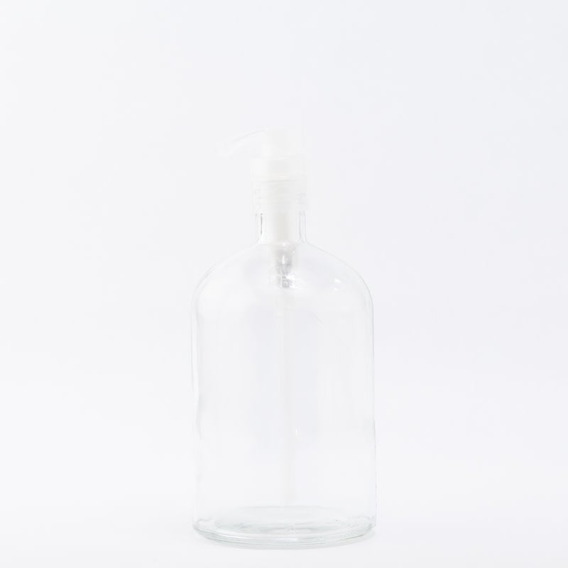 Round Bottle with Spray, 16 oz  Sustainable Glass Bottles - The Refill  Shoppe