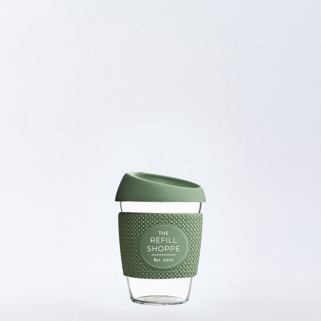 • Glass To Go Cup - Forest Green
