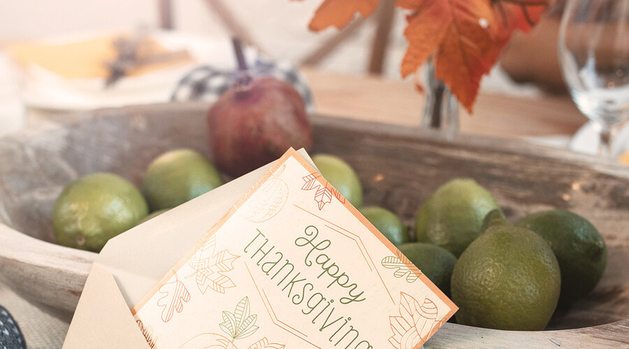 Hosting a Superbly Sustainable Thanksgiving