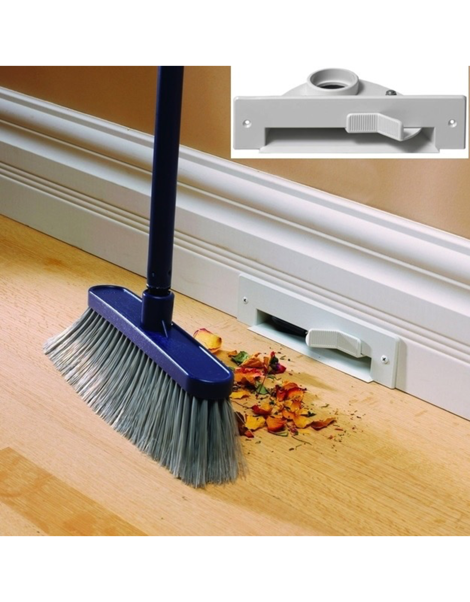 Plastiflex VacPan Sweep Inlet - White 