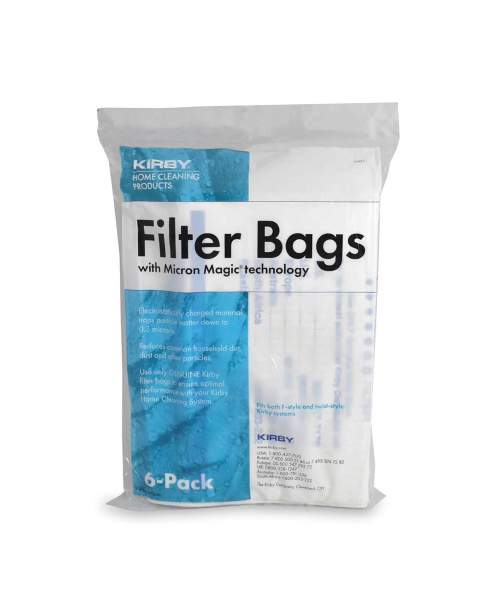 Kirby Sentria/Generation Bag Universal 6/pkg Osseo Vacuum