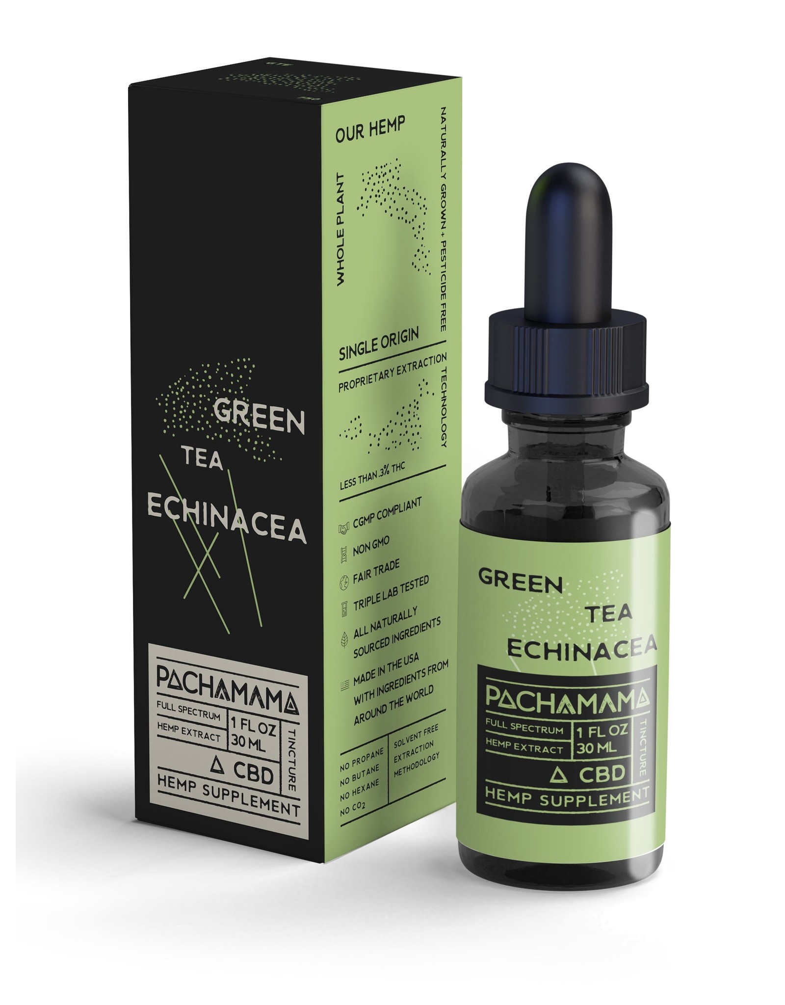 PACHAMAMA PACHAMAMA CBD Green Tea Echinacea 750mg