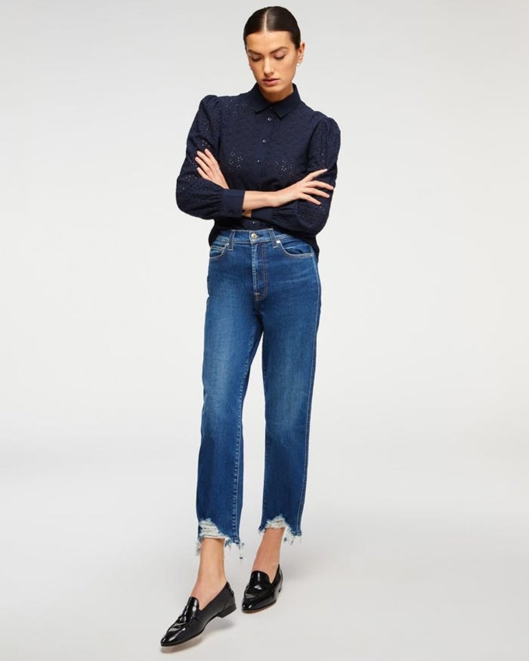 7 for All Mankind Seven For All Mankind, HR Cropped Straight