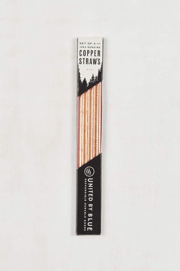 United By Blue United By Blue Adventure Copper Straw Set