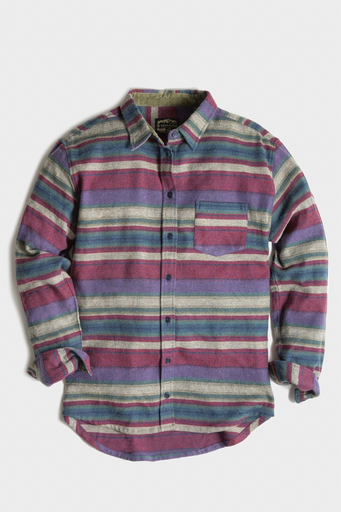United By Blue United By Blue Women's Striped L/S Flannel Shirt