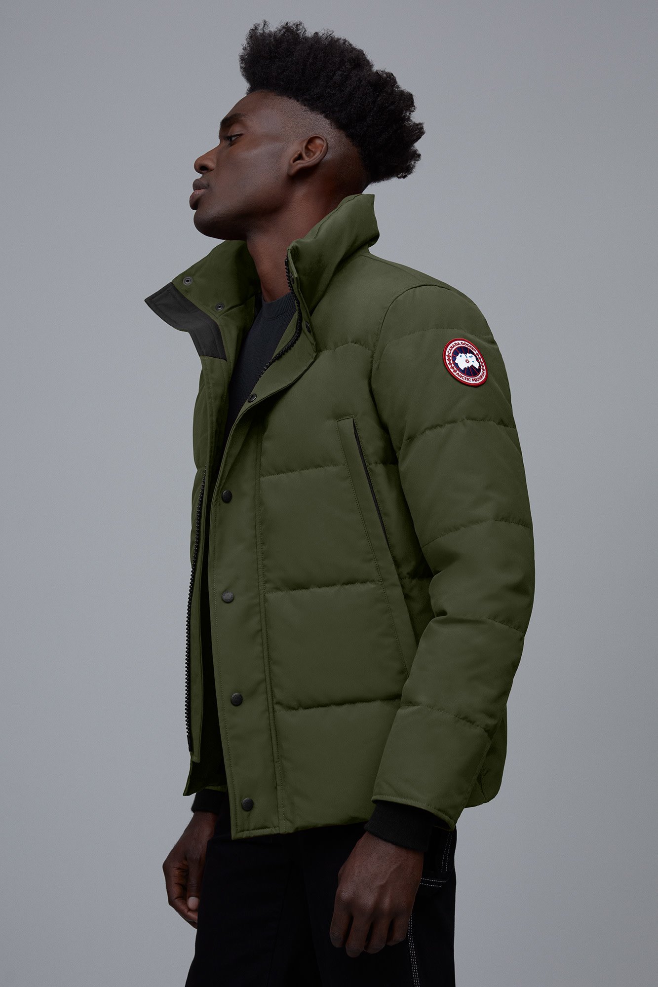 canada goose wyndham parka green