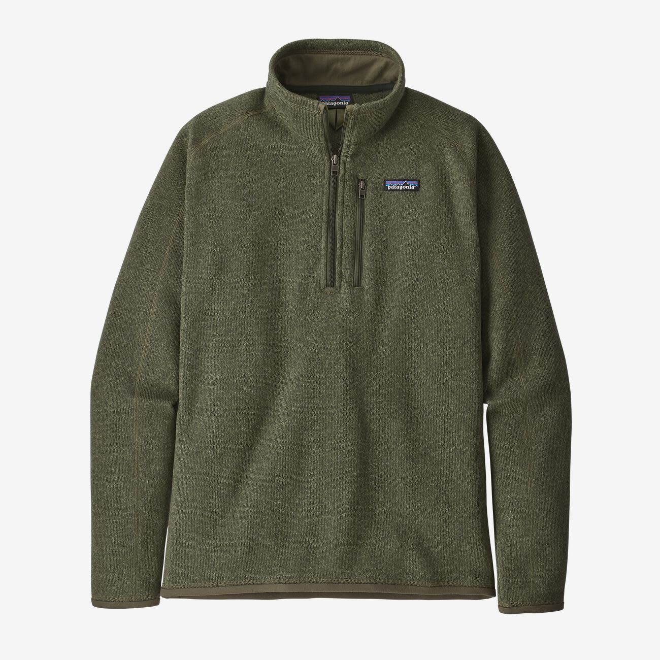 patagonia fleece zip up mens