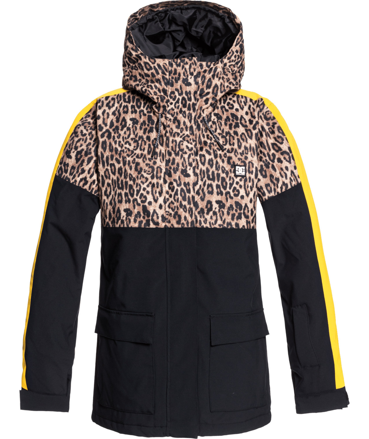 leopard snow jacket