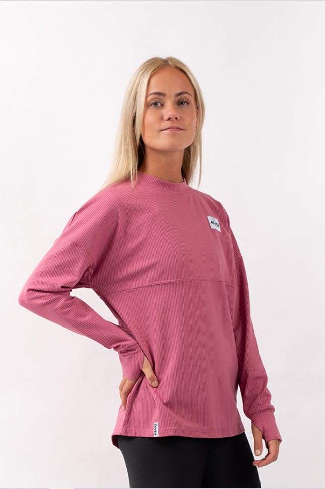 Base Layer  Icecold Rib Top - Faded Cloud