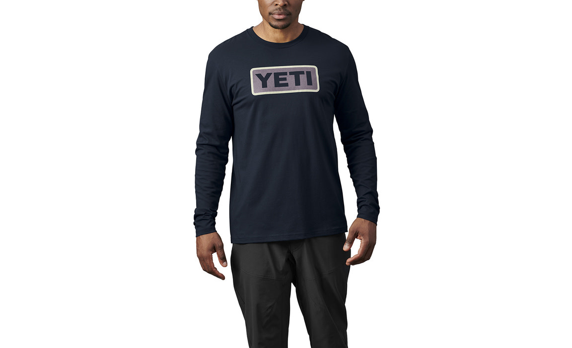 Yeti Yeti Badge Logo Long Sleeve T-Shirt