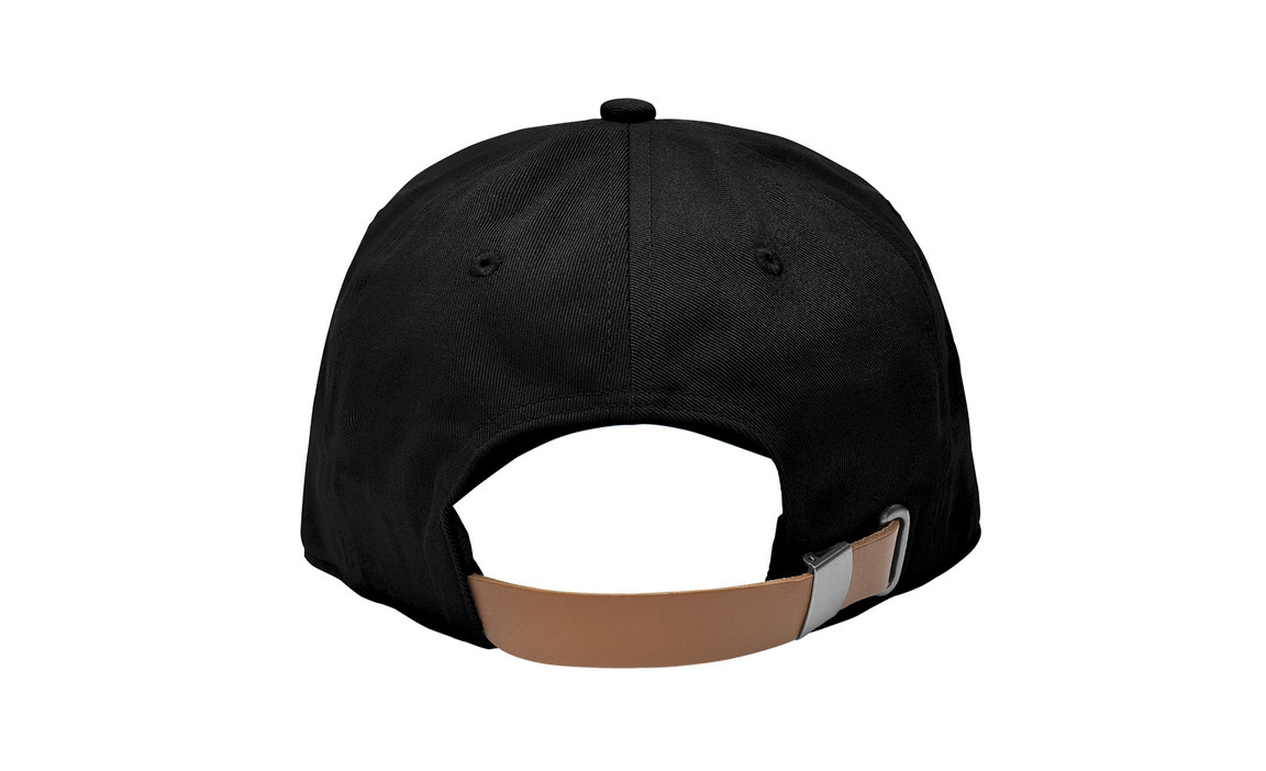 Yeti Yeti Badge Logo Leather Soft Crown Hat