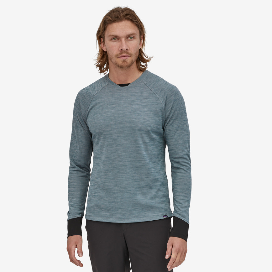 Patagonia Dirt Craft LS Jersey - Mens - Anacapa Blue