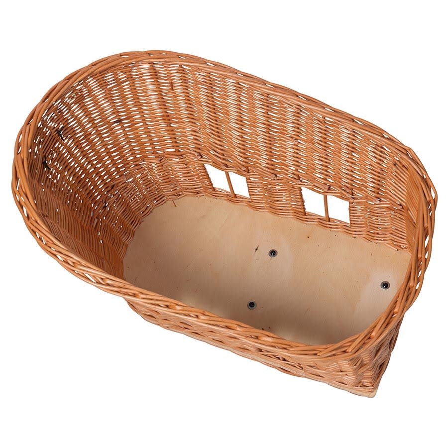 M-WAVE BA Pet wicker basket for bicycle