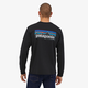 Patagonia Patagonia Men's Long Sleeve P-6 Logo Resonsibili-Tee