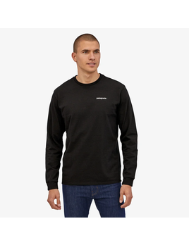 Patagonia Patagonia Men's Long Sleeve P-6 Logo Resonsibili-Tee
