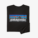 Patagonia Patagonia Men's Long Sleeve P-6 Logo Resonsibili-Tee