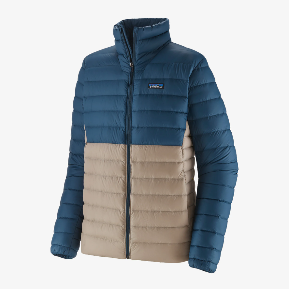 Patagonia, Jackets & Coats, Patagonia Strait Blue Down Sweater Jacket  Large