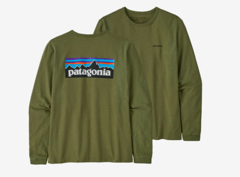 Patagonia Patagonia Women's Long Sleeve  P-6 Logo Responsibili-Tee