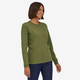 Patagonia Patagonia Women's Long Sleeve  P-6 Logo Responsibili-Tee