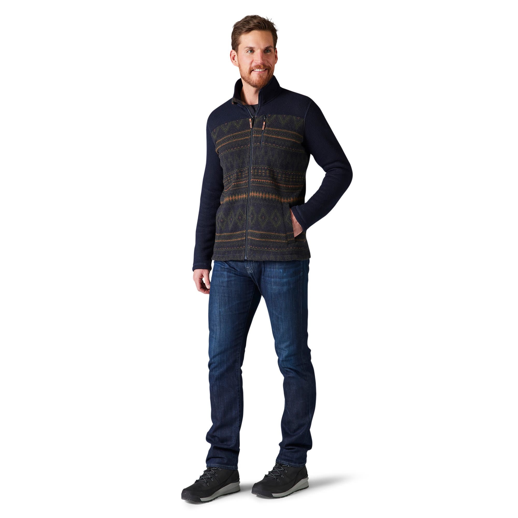 SMARTWOOL Smartwool M's Hudson Trail Fleece Full Zip Jacket