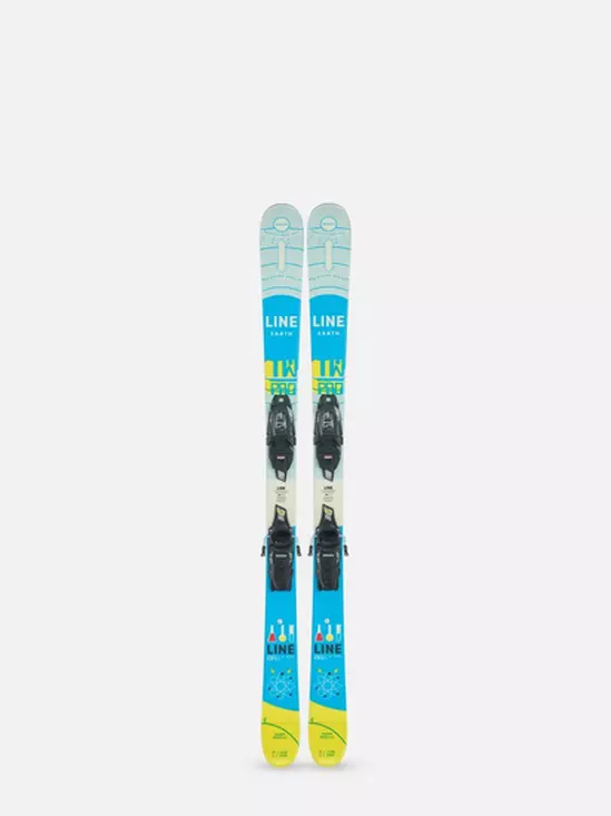 LINE Line Youth Tom Wallisch Shorty Ski Package