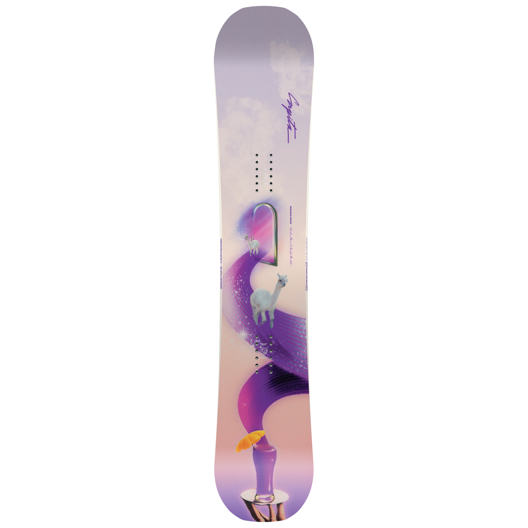 Capita Capita Women's Space Metal Fantasy Wide Snowboard (2024)