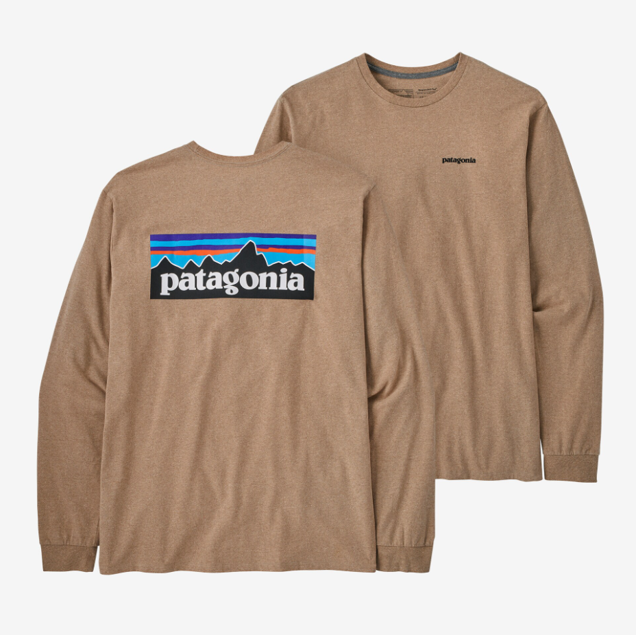 Patagonia Patagonia Men's L/S P-6 Logo Resonsibili-Tee