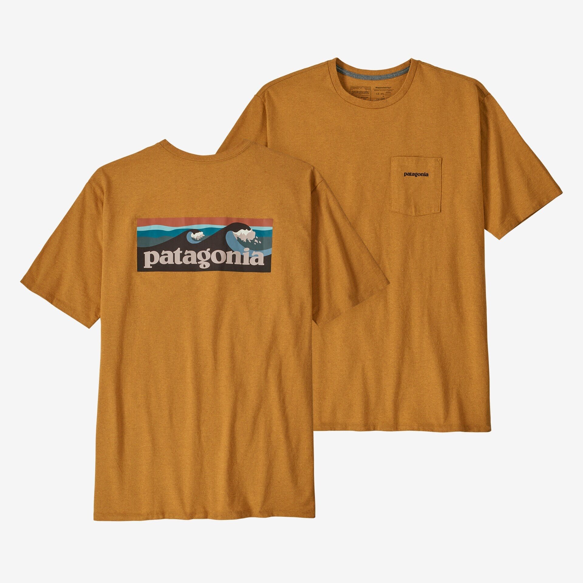 Patagonia Patagonia Men's Boardshort Logo Pocket Responsibili-Tee