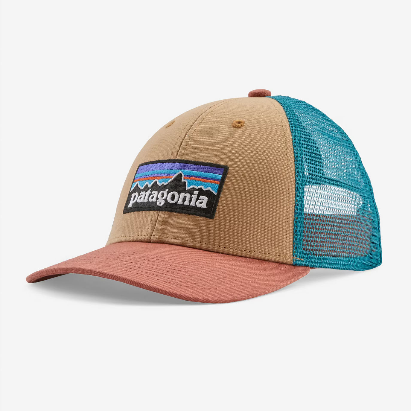 Patagonia P-6 Logo Trucker Hat  Trucker hat, Trucker, Womens outdoor  clothing
