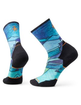 Athletic Far Out Tie Dye Print Crew Socks