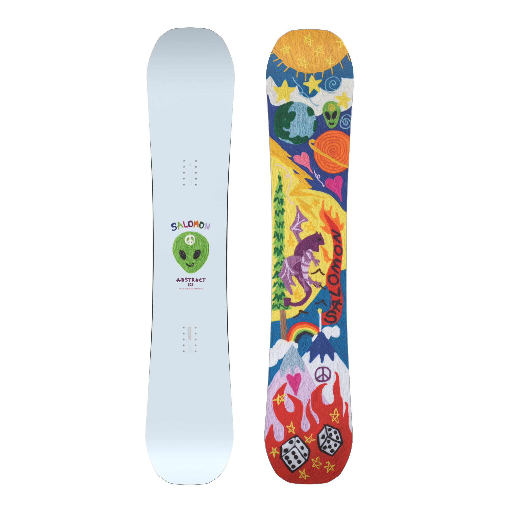 Salomon Unisex Abstract Snowboard - Outtabounds