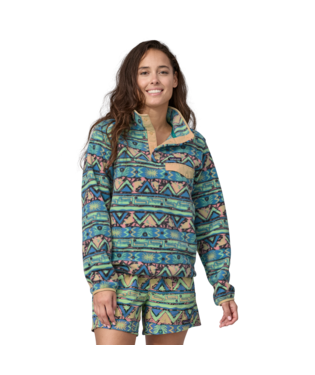 Patagonia Womens Sweatshirt Lightweight Synchilla Snap-T Fleece Pullover