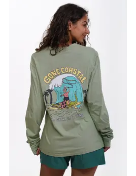 Notice The Reckless. Notice the Reckless Gone Coastal Longsleeve Tee
