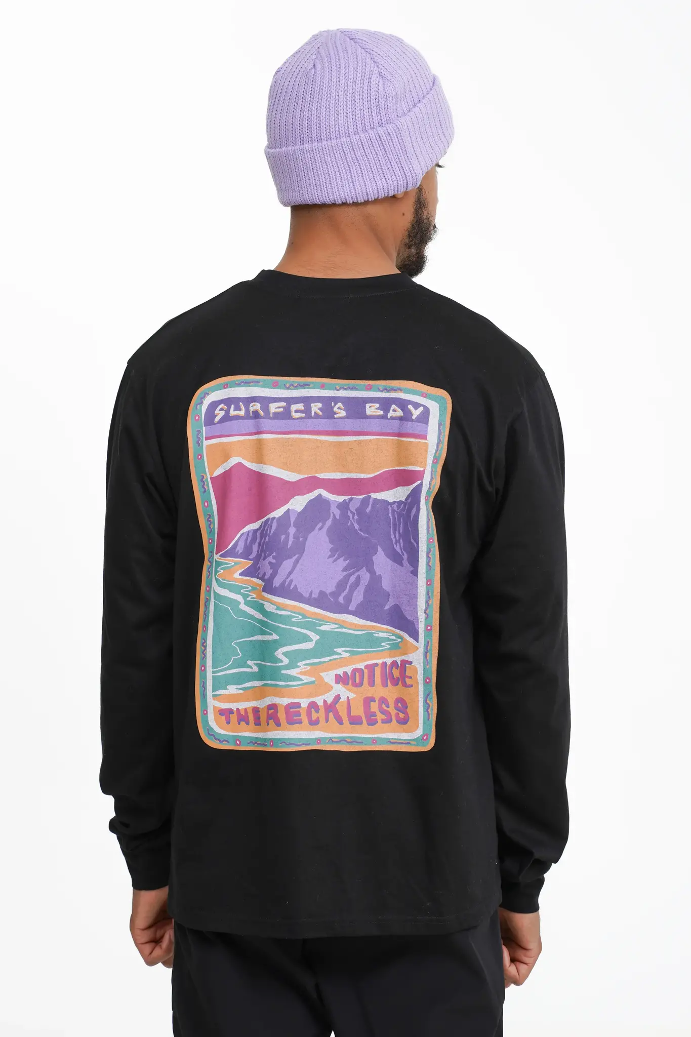 Notice The Reckless. Notice the Reckless Surfer's Bay Longsleeve Tee