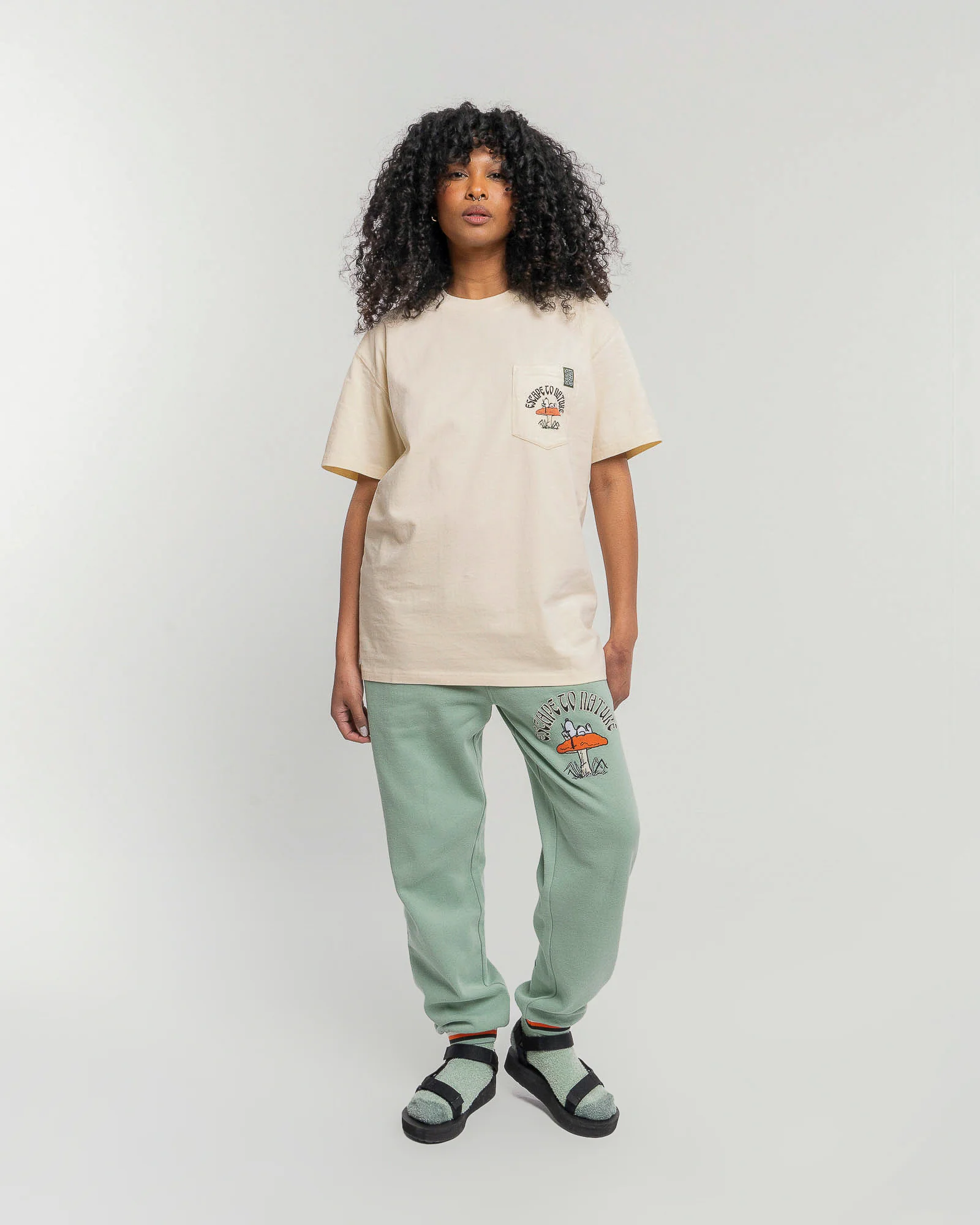 Parks Project Peanuts x Parks Project Escape to Nature Pocket Tee